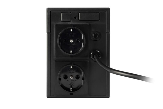 Источник бесперебойного питания SMARTWATT ИБП линейно-интерактивный, 450/250 ВА/Вт, напольный, LED индикация, Schuko CEE7/4 - 2 шт. 3703020390004