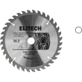 Диск пильный Elitech 1820.053600 (185мм,36зуб,дерево) 187763