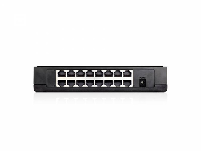 Коммутатор TP-LINK TL-SF1016D, неуправляемый