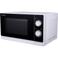 Микроволновая печь Sharp/ 20 л, 800 Вт, эмаль, белый (R2000RW)