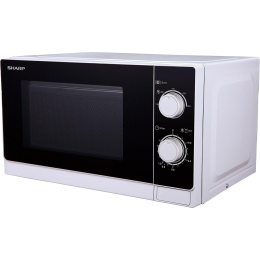 Микроволновая печь Sharp/ 20 л, 800 Вт, эмаль, белый (R2000RW)