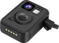 Видеорегистратор персональный BodyDVR F1 ТУ BY 692227983.002-2023 процессор: Ambarella H22, встроенная память: 64 GB, экран: 0.96" информационный ЖК сверху , угол обзора: 140°, видео: до 2688×1512@30 fps, кодек: H.265, ИК-подсветка: автоматическая/ручн