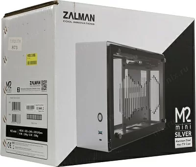 Корпус Minitower ZALMAN M2 MINI Silver Mini-iTX без БП