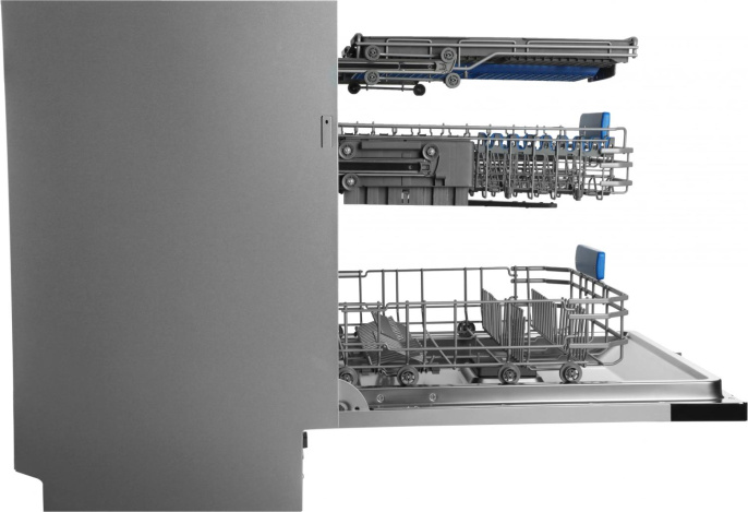 Посудомоечная машина встраив. Hyundai HBD 6105 2100Вт полноразмерная нержавеющая сталь инвертор