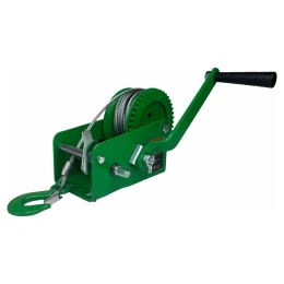 Ручная барабанная лебедка HITCH HW 900 кг, канат 10 м SZ073176