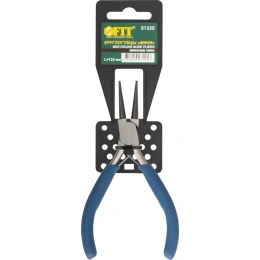 Круглогубцы мини FIT синие ручки 125 мм 51335