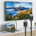 Кабель аудио-видео HAMA Ultra HD 4K v.1.2, DisplayPort m - DisplayPort m , ver 1.2, 1.5м, черный [00200696]