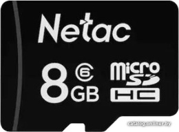 Флеш карта Micro SD 8 Gb Netac P500 Standard microSDHC NT02P500STN-008G-S б/адаптера