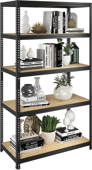 Стеллаж ПРАКТИК SBL 200KD/90x45/5 металл, 2000x900x450мм серый [s24499393409]