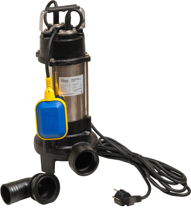 Насос фекальный OASIS FS-180R,  центробежный, погружной, 21000л/ч