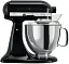 Миксер KitchenAid Настольный миксер с откидным блоком Artisan 4.8 л, черный