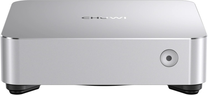 ПК Мини Chuwi AuBox Ryzen 7 8745HS 3.8 780M без ОС 2x2.5GbitEth WiFi BT 120W серебристый/черный 29750256