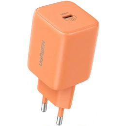 Сетевое зарядное устройство UGREEN X524 95321 45W USB-C GaN Fast Charger. Цвет: оранжевый (95321_)