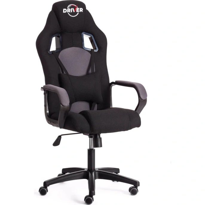 Кресло Tetchair driver 22 ткань, черный/серый 2603/tw-12 19303