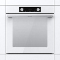 Духовой шкаф электрический Gorenje BOS6737E06WG, 77л, дверца с 2 стеклами, белый/нержавеющая сталь