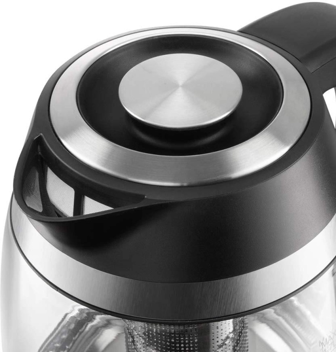 Чайник электрический РЕДМОНД KG227, 1.7л, пластик/стекло