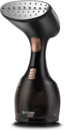 Отпариватель ручной Vitek VT-2440,  черный/золотистый