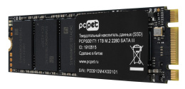 SSD накопитель PC PET PCPS001T1 1ТБ, M.2 2280, SATA III,  M.2,  oem
