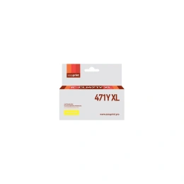 Картридж EasyPrint CLI-471Y XL/CLI 471Y/471Y/471 для Canon PIXMA MG5740, 6840, 7740, желтый, с чипом IC-CLI471Y XL