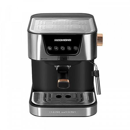 Кофеварка Redmond RCM-CBM1514,  рожковая,  бронзовый