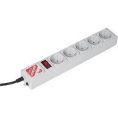  PowerCube Фильтр-удлинитель, 1.9м , 5 розеток SPG-B-6 , серый