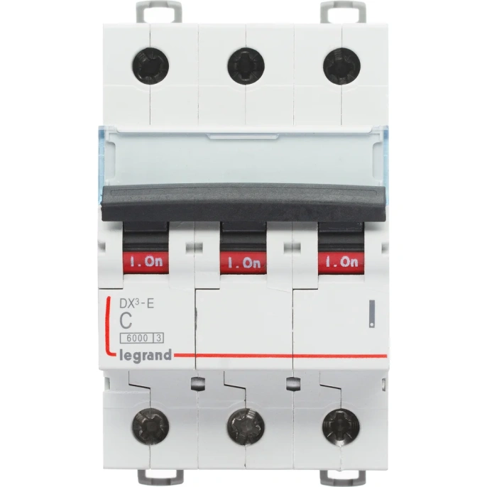 Автоматический выключатель Legrand DX3-E C10 3П 6000/6kA 407289