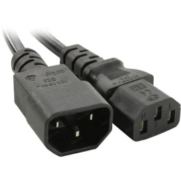 5bites Кабель питания PC107-10A IEC-320-C13 / IEC-320-C14 / 220V / 3G*0.75MM / 1M