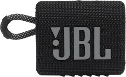 Колонка портативная JBL GO 3, 4.2Вт, черный [jblgo3blk]