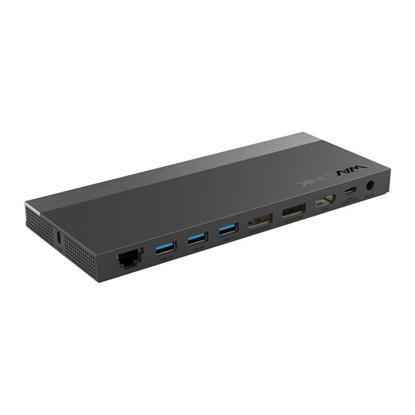 док-станция Docking Station WAVLINK USB-C GEN2 4K Universal /100W PowerDelivery Include 20V/6.5A Power Adapter/ 4xUSB3.0/1xUSB C/2xDP 4K 60HZ/1xHDMI 4K 60HZ/1xGigabit LAN/1xAudio In/Out/1xSD/Micro SD CardReader