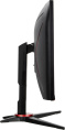 23.6" Монитор AOC Gaming C24G2AE, 1920x1080, VA, 165Гц, 2хHDMI, 1хDP, изогнутый, черный/красный и черный [c24g2ae-bk]
