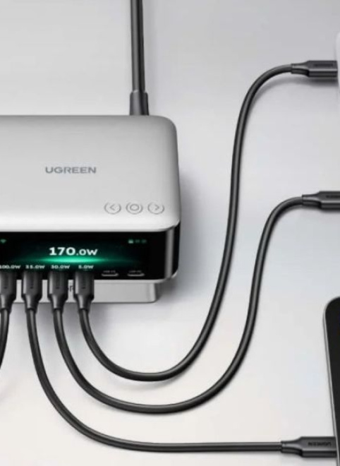 Ugreen выпустила 300-ваттную зарядную станцию Nexode Pro на 8 портов