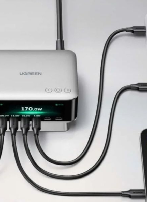 Ugreen выпустила 300-ваттную зарядную станцию Nexode Pro на 8 портов