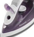 Утюг Panasonic NI-M300TVTW,  с паровым ударом,  1800Вт,  белый и фиолетовый