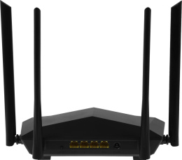 Маршрутизатор Tenda AC6 Двухдиапазонный WiFi роутер AC1200 до 300 Мбит/с на 2,4 ГГц + до 867 Мбит/с до 5 ГГц, LAN 3x100 Мбит/с, WAN 1x100 Мбит/с, 4*5dBi антенны
