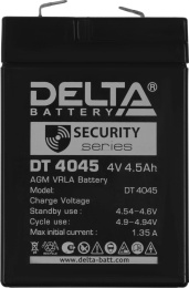 Аккумуляторная батарея Delta DT 4045 4V/4.5Ah (4614010040021) cвинцово-кислотный аккумулятор