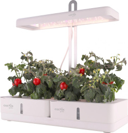 Гидропонная установка Cactus Garden 3л 20 белый (CS-LEDPOT-08)