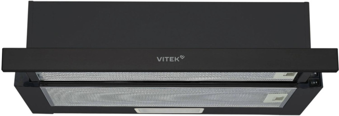 Вытяжка встраиваемая Vitek VT-TH 6020 BK черный управление: механическое 1 мотор