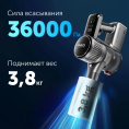 Ручной пылесос (handstick) RED SOLUTION V3080, 450Вт, серый/серый