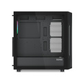 Корпус ПК без блока питания Case SAMA S40 Black, Midi-Tower, TG, 4x120mm ARGB, 2xUSB 3.0 + 1xUSB 3.1 Type-C, ATX, mATX, mITX Black S40-BKAPA4X1-GL