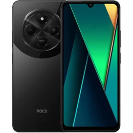 Мобильный телефон POCO C75 8+256 C3NP/Black|6.88"1640x720/120Hz/IPS/MTK G81 Ultra/And14/50+0.08MP/13MP/microSD/5160mAh 58879