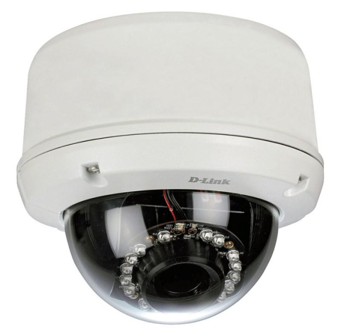 Камера видеонаблюдения IP D-Link DCS-6510,  640х480 pix,  3.7-12 мм,  белый