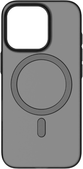 Чехол для смартфона Momax CaseForm Lite для iPhone 16 Pro Black MTAP24MD совместимость с MagSafe, толщина: 0.6 мм, матовое покрытие корпуса, материал: TPU + PC