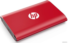 Внешний накопитель HP P500 1TB 1F5P5AA (красный) SSD, USB 3.2 Gen2 (10 Гбит/с), 2.5", металл, цвет красный