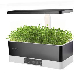 Гидропонная установка Cactus Garden 3.0л 24 черный (CS-LEDPOT-11)