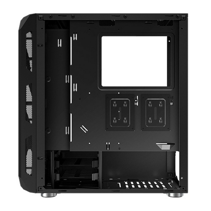 Корпус Xigmatek Lamiya EN40016 ATX, USB3.0x1+USB2.0x2, Front & Left TG, 4PCS X24A Fan, Galaxy II Fan Control Box & Remote 748113