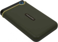 2ТБ Внешний диск HDD Transcend StoreJet 25M3 TS2TSJ25M3G, USB 3.0, зеленый