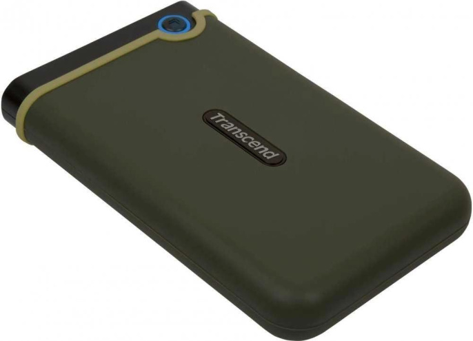 2ТБ Внешний диск HDD Transcend StoreJet 25M3 TS2TSJ25M3G, USB 3.0, зеленый