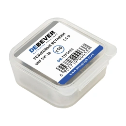 Резьбовые вставки DeBever UNF 1/4"-28, 1.5D, 10 предметов DB-TIF1428