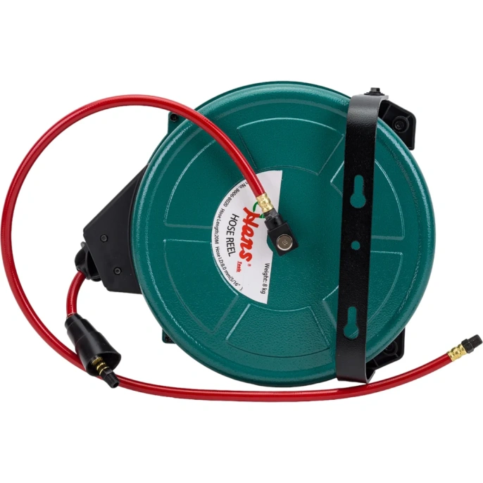 Шланг на самоскручивающейся катушке (8х12 мм; 20 м) Hans 8606-8020