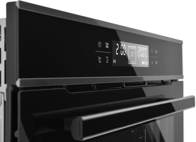 Духовой шкаф Электрический Zugel ZOE601X нержавеющая сталь/черный